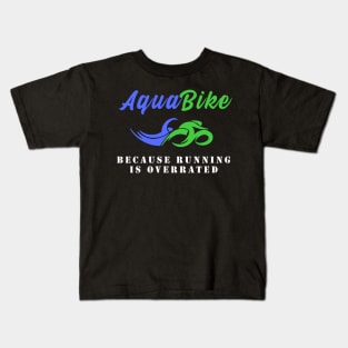 Swim Bike Aquabike Kids T-Shirt